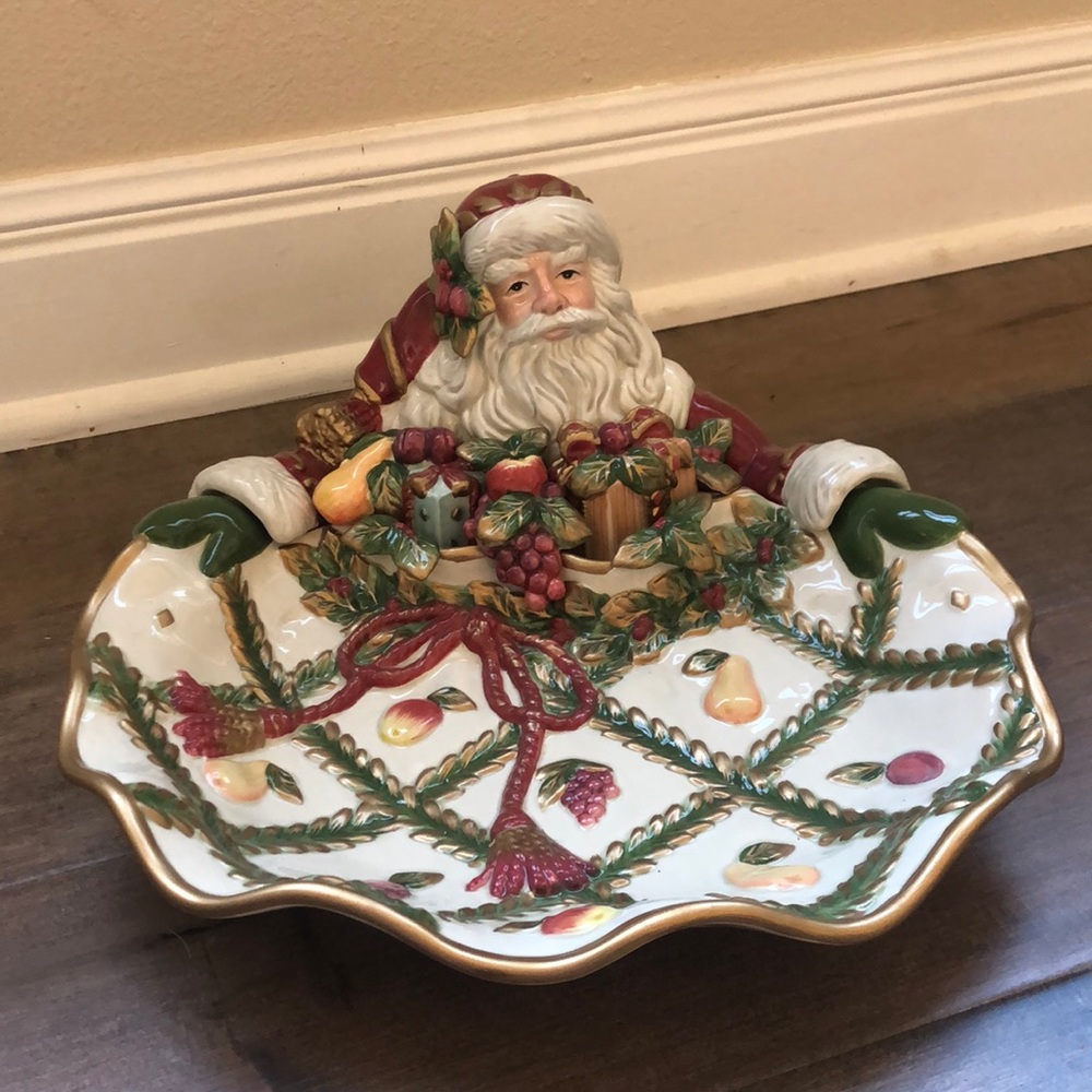 Fitz and Floyd Holiday Platter